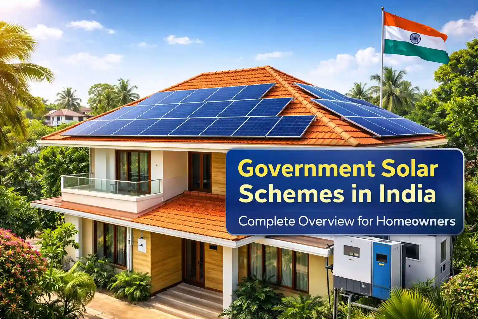 Government Solar Schemes in India Complete Overview for Homeowners